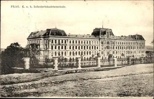 Ak Praha Prag, K. u. k. Infanteriekadettenschule
