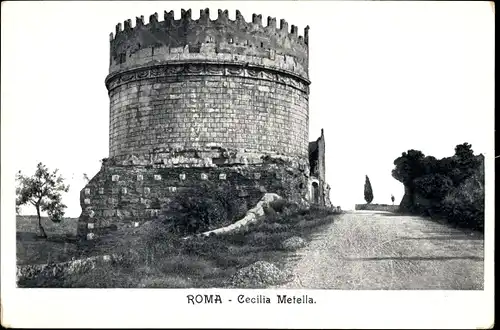 Ak Roma Rom Lazio, Cecilia Metella