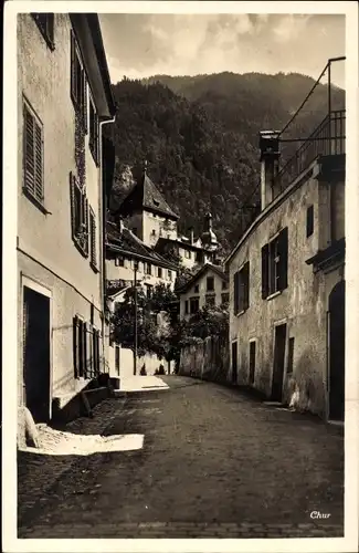Ak Chur Kanton Graubünden, Straßenpartie