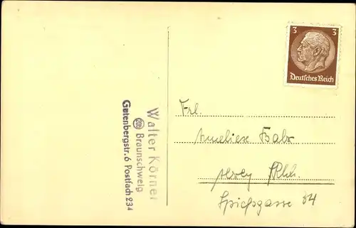 Ak Schauspielerin Olga Tschechowa, Portrait mit Hut, Autogramm