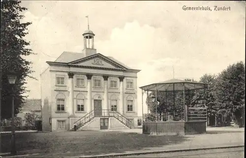 Ak Zundert Nordbrabant Niederlande, Gemeentehuis