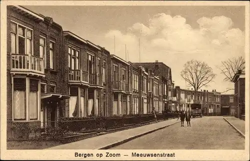 Ak Bergen op Zoom Nordbrabant Niederlande, Meeuwsenstraat