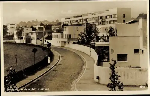 Ak Weißenhof Stuttgart, Weißenhofsiedlung