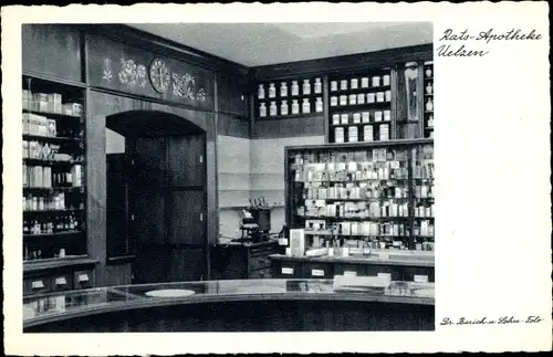 Ak Uelzen in Niedersachsen, Rats-Apotheke Dr. Barich und Sohn