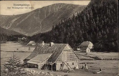 Ak Riesengebirge, Riesengrund von unten