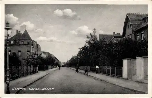 Ak Nerchau Grimma in Sachsen, Gornewitzer Straße