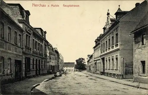 Ak Nerchau Grimma in Sachsen, Hauptstraße