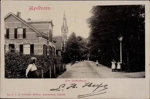 Ak Apeldoorn Gelderland, Piet Joubertstraat