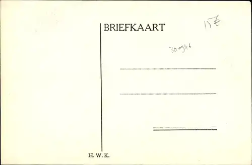 Ak Apeldoorn Gelderland, Deventerweg, Post