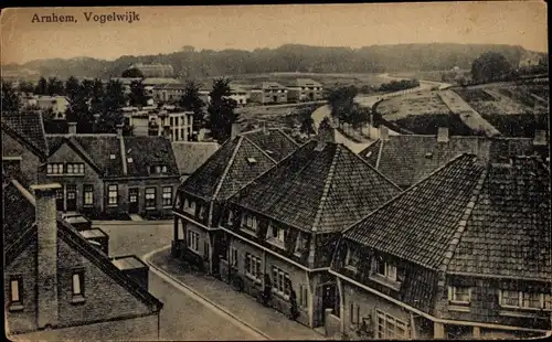 Ak Arnhem Gelderland Niederlande, Vogelperspektive