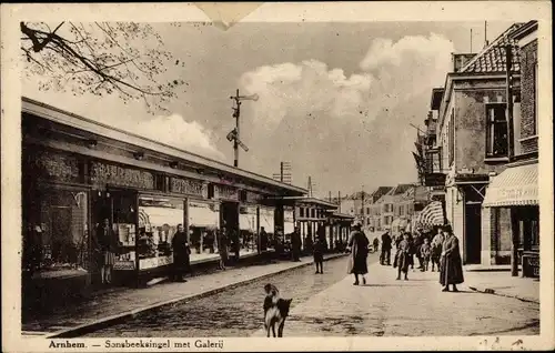 Ak Arnhem Gelderland Niederlande, Sonsbeeksingel, Galerij