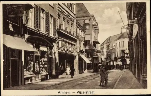 Ak Arnhem Gelderland Niederlande, Vijzelstraat