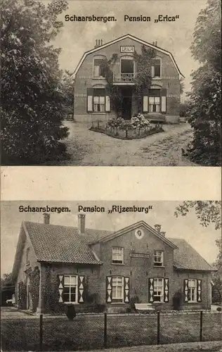 Ak Schaarsbergen Gelderland, Pension Erica, Pension Rijzenburg