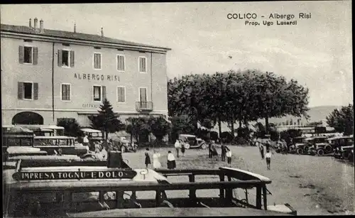 Ak Colico Lago di Como Lombardia, Albergo Risi