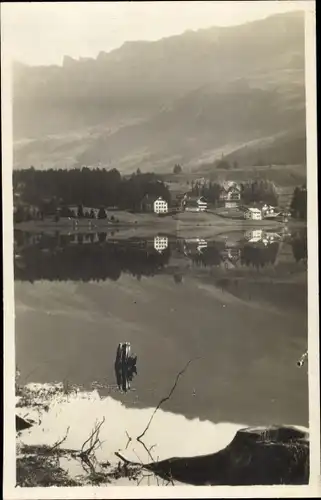 Ak Vaz Kanton Graubünden, Heidsee, Partie am Wasser