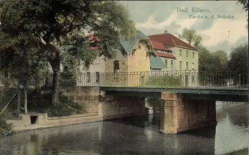 Ak Bad Eilsen Niedersachsen, Brücke