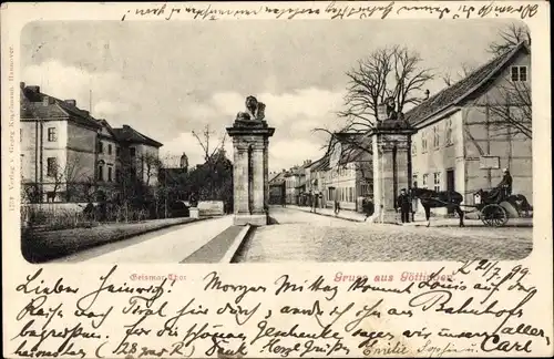 Ak Göttingen in Niedersachsen, Geismar-Tor