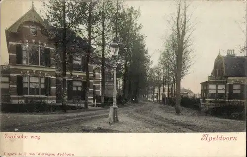 Ak Apeldoorn Gelderland, Zwolsche weg