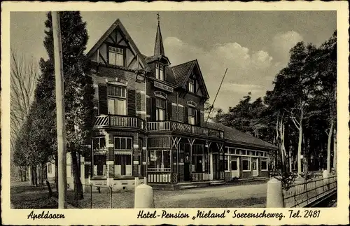 Ak Apeldoorn Gelderland, Hotel Pension Nieland, Soerenscheweg