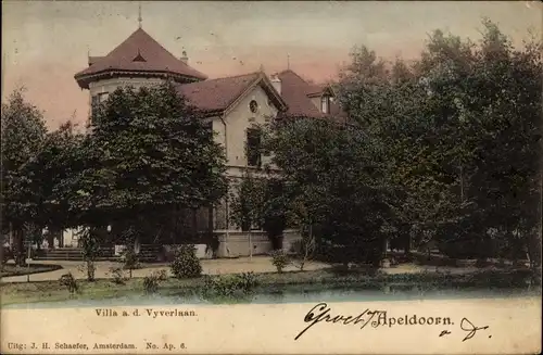 Ak Apeldoorn Gelderland, Vyverlaan, Villa