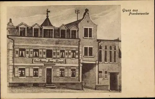 Ak Frankweiler in der Pfalz, Gasthaus zur Krone