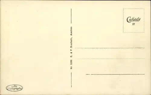 Ak Aachen in Nordrhein Westfalen, Zollernstraße