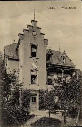 Ak Heidelberg am Neckar, Wingolfshaus