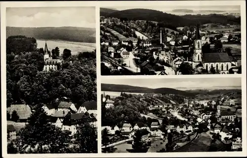 Ak Neuhausen im Erzgebirge, Panorama, Teilansichten