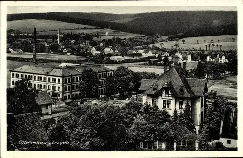 Ak Olbernhau im Erzgebirge, Ortsansicht