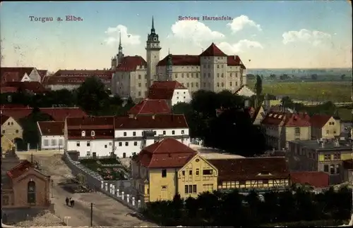 Ak Torgau an der Elbe Sachsen, Schloss Hartenfels