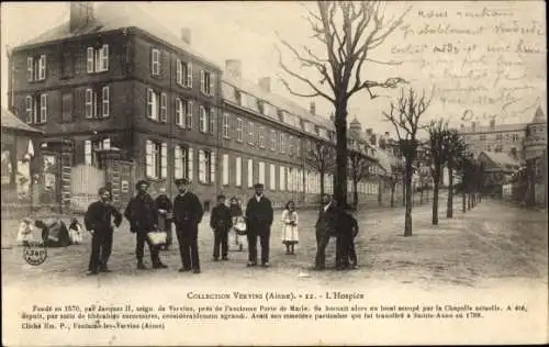 Ak Aisne de Vervin, Das Hospiz