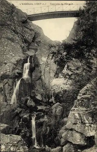 Ak Gard, Mont Aigoual, Orgon-Wasserfall