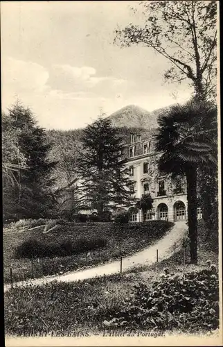 Ak Vernet les Bains Pyrénées Orientales, Hotel du Portugal