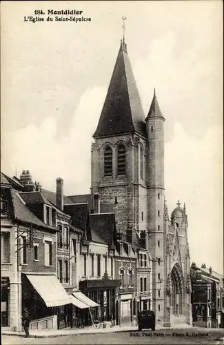 Ak Montdidier-Somme, Kirche Saint-Sepulchre