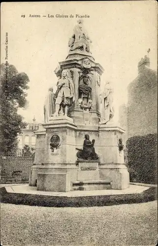 Ak Amiens-Somme, Die Herrlichkeiten der Picardie