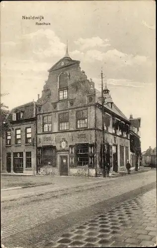 Ak Naaldwijk Südholland, Rathaus