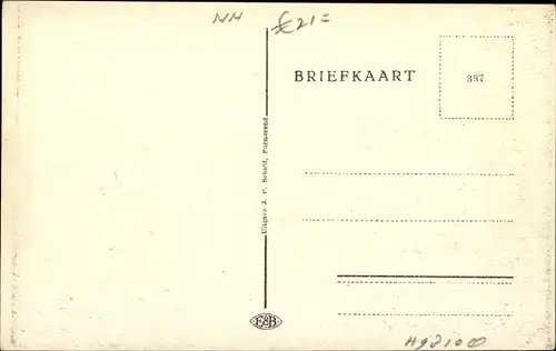 Ak Purmerend Nordholland Niederlande, Dubbele Buurt