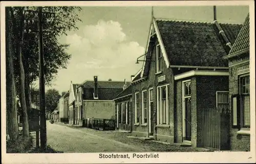 Ak Poortvliet Zeeland, Stoofstraat