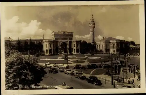 Ak Konstantinopel Istanbul Türkiye, Beyazit-Platz