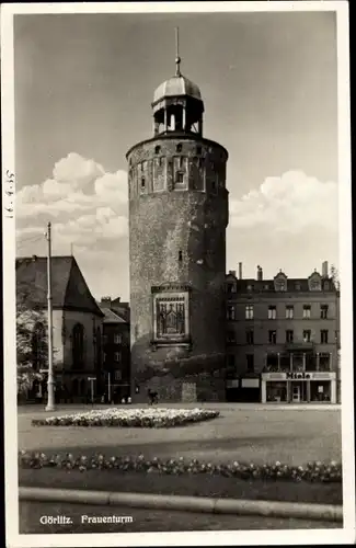 Ak Görlitz in der Lausitz, Frauenturm