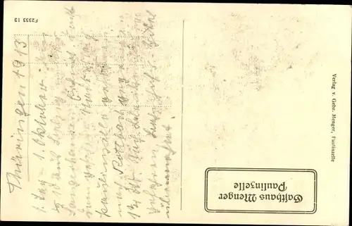 Ak Paulinzella Rottenbach Königsee in Thüringen, Klosterruine