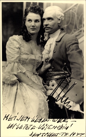 Foto Ak Schauspieler Albin Skoda, Rollenportrait, Deutsches Theater