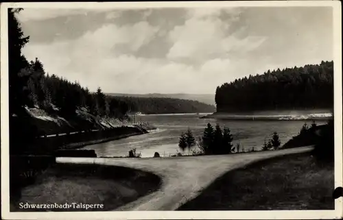 Ak Forbach im Murgtal Schwarzwald Baden, Schwarzenbachtalsperre