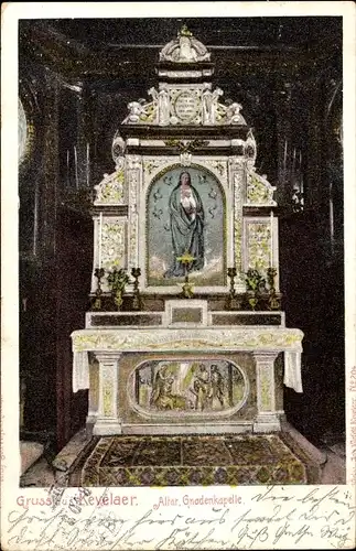 Ak Kevelaer am Niederrhein, Altar der Gnadenkapelle