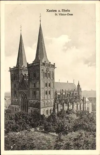 Ak Xanten am Niederrhein, St. Viktor-Dom