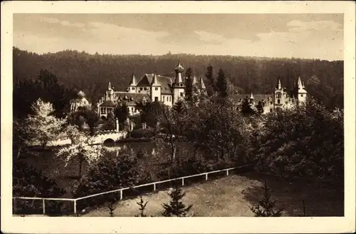 Ak Trockenborn Wolfersdorf in Thüringen, Jagdschloss Fröhliche Wiederkunft