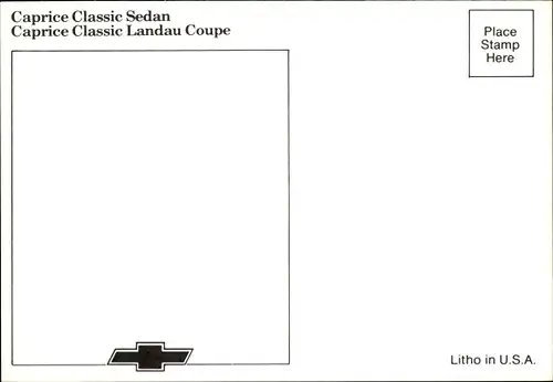 Ak Auto, Chevrolet, Caprice Classic Sedan, Landau Coupe