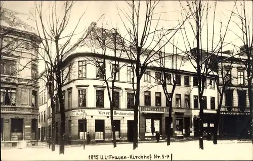 Foto Hansestadt Bremen, U. L. Frauen Kirchhof, Buchdruckerei, Restaurant Meyer