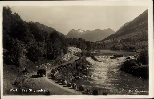 Ak Norwegen, fra Strynselven