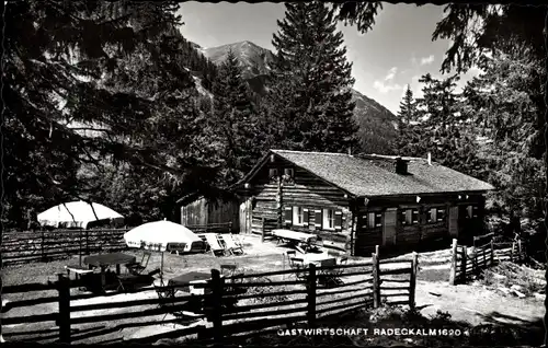 Ak Bad Gastein Badgastein in Salzburg, Radeckalm